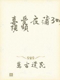 喜爱夜蒲3吻戏视频封面