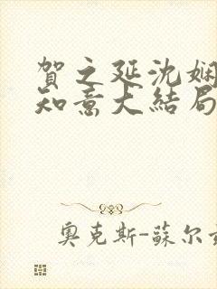 贺之延沈娴月温知意大结局