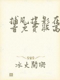 捕风捉影在线观看免费版高清全集封面