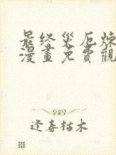 最终灾厄炼金术漫画免费观看