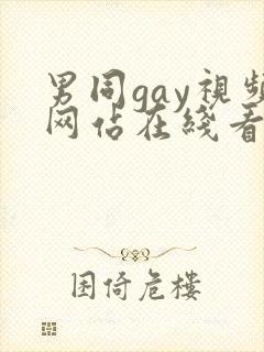男同gay视频网站在线看