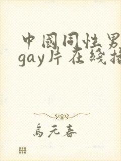 中国同性男男黄gay片在线播放