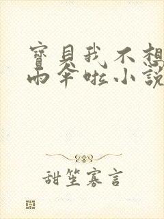 宝贝我不想带小雨伞啦小说