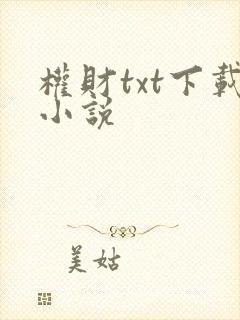权财txt下载小说