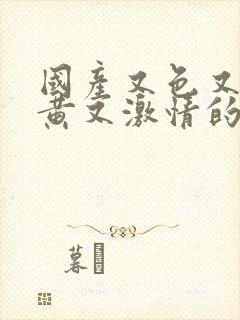 国产又色又爽又黄又激情的视频