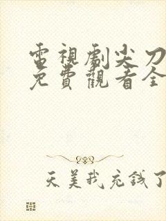 电视剧尖刀战士免费观看全集