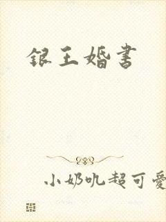 银王婚书封面