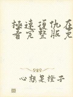 极速复仇在线观看完整版免费高清封面