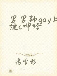 男男帅gay片被c呻吟