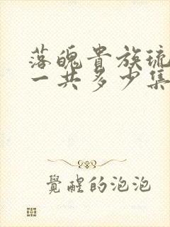 落魄贵族琉璃川一共多少集