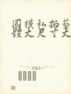 国模私拍艺术人体大尺寸大胆西西g0g0