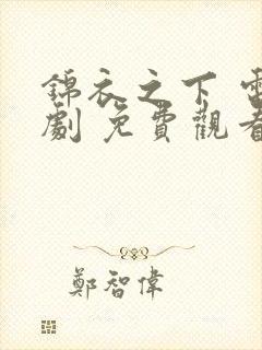 锦衣之下 电视剧 免费观看