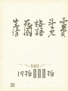 生死格斗电影高清国语免费观看封面