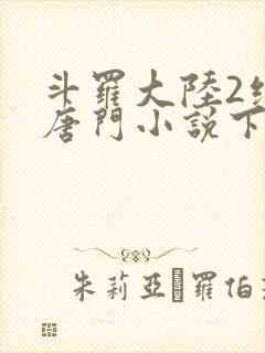 斗罗大陆2绝世唐门小说下载