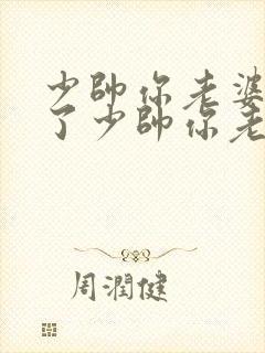 少帅你老婆又跑了少帅你老婆又跑了封面