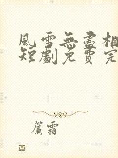 风雪无尽相思情短剧免费完整版封面