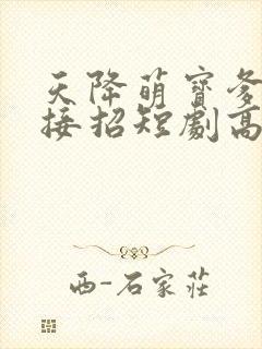 天降萌宝爹地快接招短剧高清观看