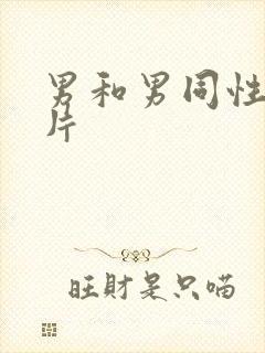 男和男同性黄色片