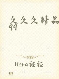 久久久精品国产99封面