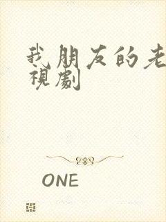 我朋友的老婆电视剧封面