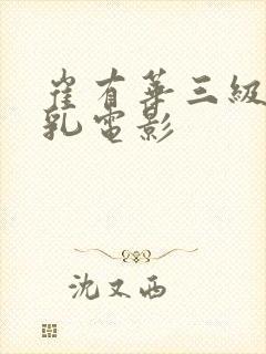 崔有华三级露全乳电影封面