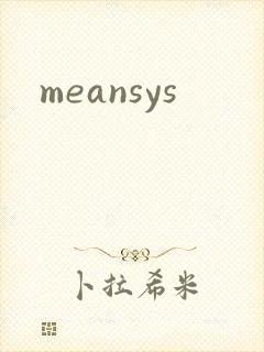 meansys