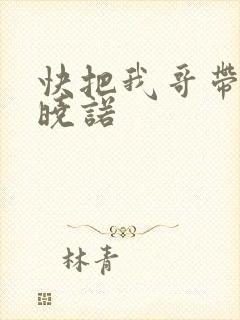 快把我哥带走许晓诺封面