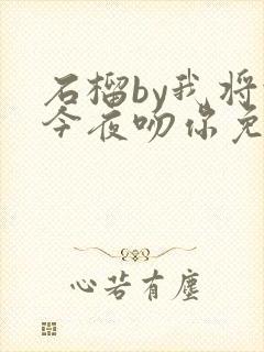 石榴by我将于今夜吻你免费阅读
