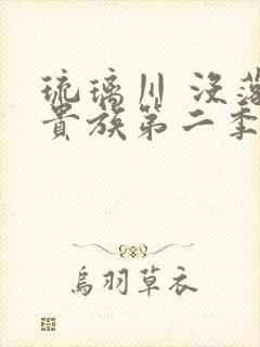 琉璃川 没落的贵族第二季封面