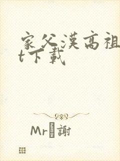 家父汉高祖txt下载