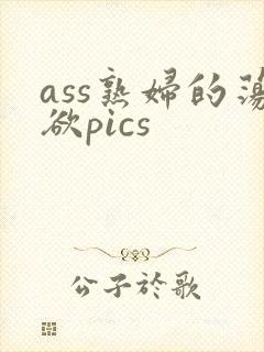 ass熟妇的荡欲pics封面