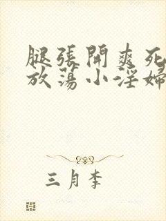 腿张开爽死你个放荡小淫妇在线观看