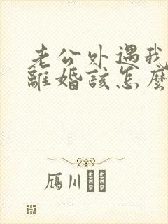 老公外遇我不想离婚该怎么做