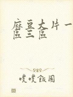 麻豆大片一区二区三区