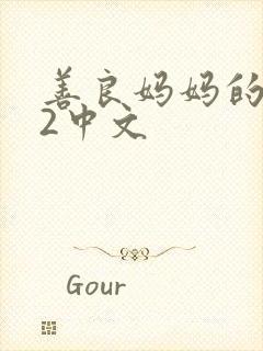 善良妈妈的朋友2中文