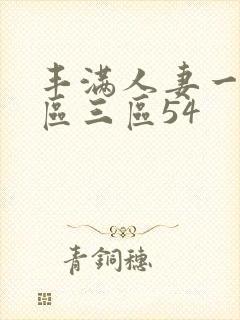 丰满人妻一区二区三区54