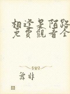 相逢是陌路短剧免费观看全集