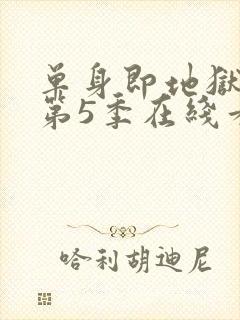 单身即地狱综艺第5季在线看