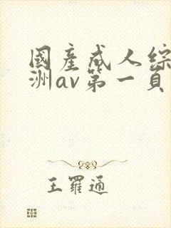 国产成人综合亚洲av第一页