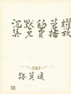 沉默的荣耀40集免费播放网站大全封面