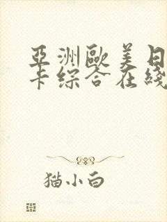 亚洲欧美日韩不卡综合在线封面