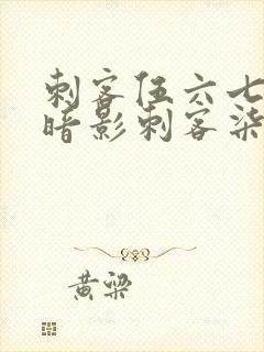 刺客伍六七中的暗影刺客柒