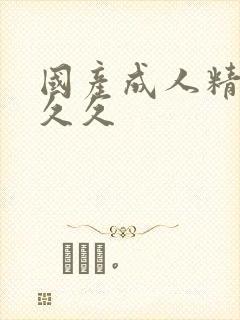 国产成人精品久久久