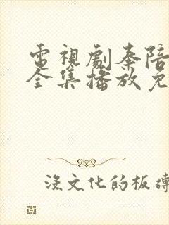 电视剧奉陪到底全集播放免费观看