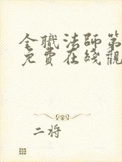 全职法师第七季免费在线观看