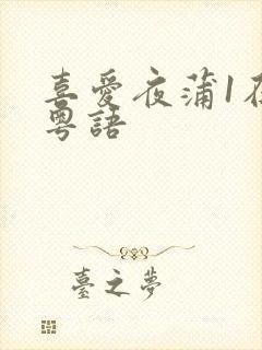 喜爱夜蒲1在线粤语