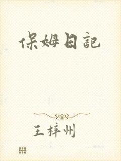 保姆日记封面