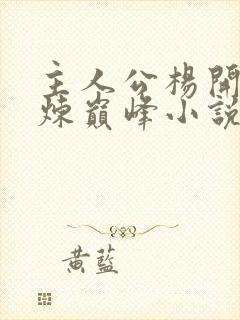 主人公杨开的武炼巅峰小说