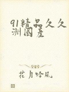 91精品久久亚洲国产封面