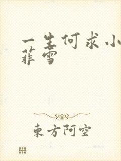 一生何求小说秦菲雪